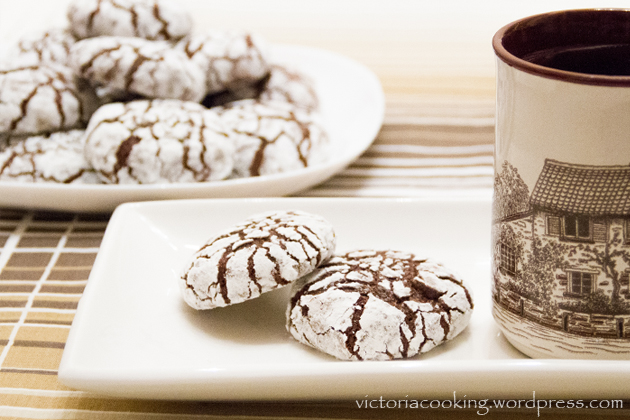05 - Crackled chocolate cookies